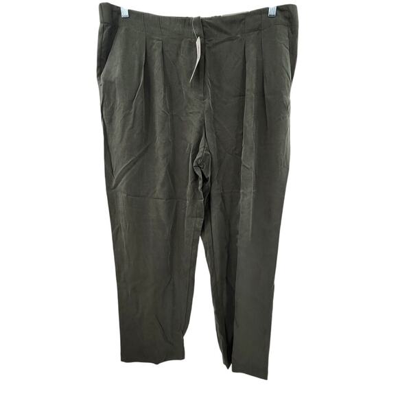 New NWT Chico's Soft Tencel Skimmer Pant In Evergreen Size 2.5 The Ultimate Fit - Picture 4 of 13